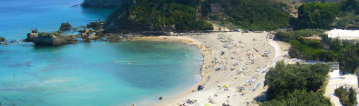 Najkrajšie pláže na Korfu